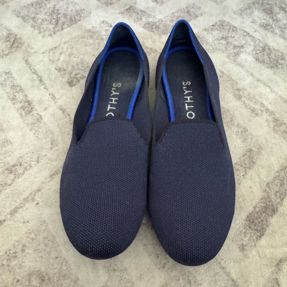 Rothy's Navy Blue Flats